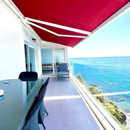 Keywise Beachhouse Oceanblue Duplex De Lujo En Primera Linea Con Vistas Espectaculares , Solarium Privado Y Piscina * Benalmádena