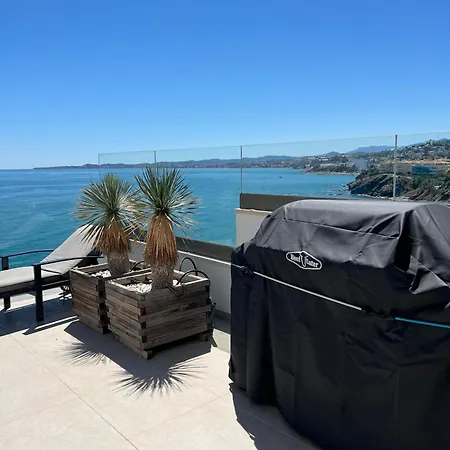 Keywise Beachhouse Oceanblue Duplex De Lujo En Primera Linea Con Vistas Espectaculares , Solarium Privado Y Piscina * Benalmádena